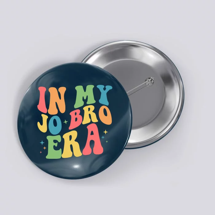 Retro Vintage In My Jo Bro Era Button