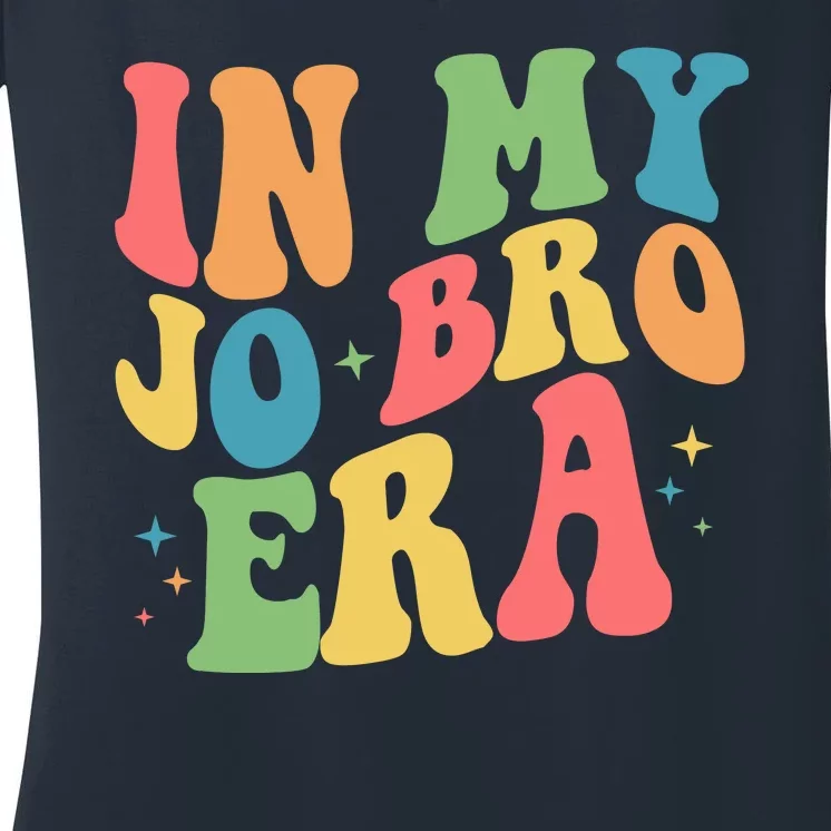 Retro Vintage In My Jo Bro Era Women's V-Neck T-Shirt