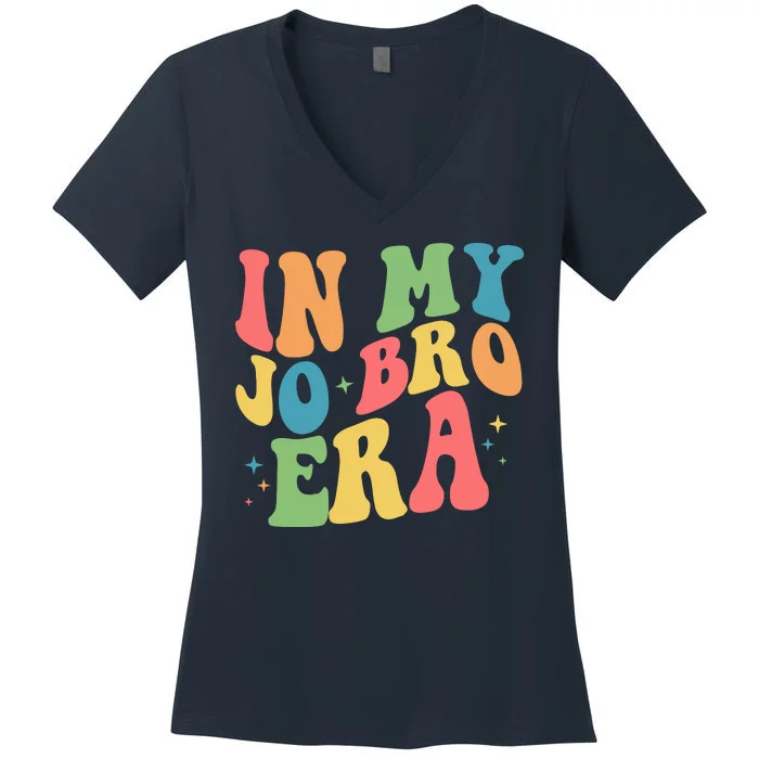 Retro Vintage In My Jo Bro Era Women's V-Neck T-Shirt