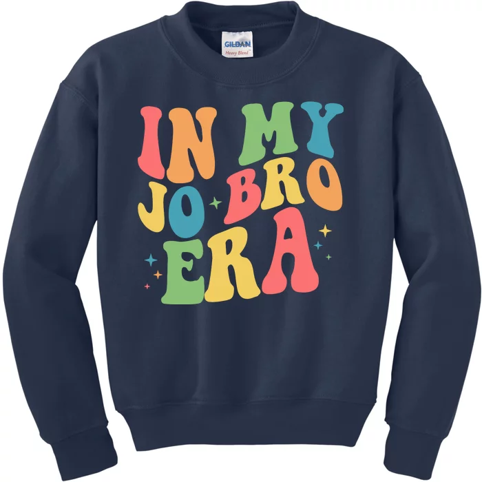 Retro Vintage In My Jo Bro Era Kids Sweatshirt