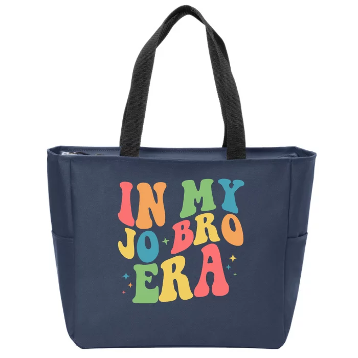 Retro Vintage In My Jo Bro Era Zip Tote Bag