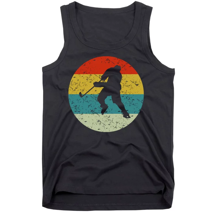 Retro Vintage Ice Hockey Tank Top