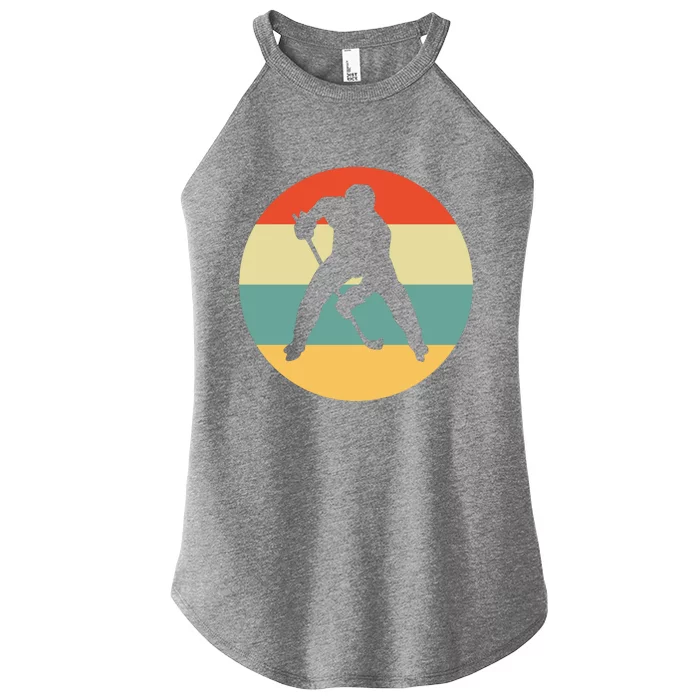 Retro Vintage Ice Hockey Women’s Perfect Tri Rocker Tank