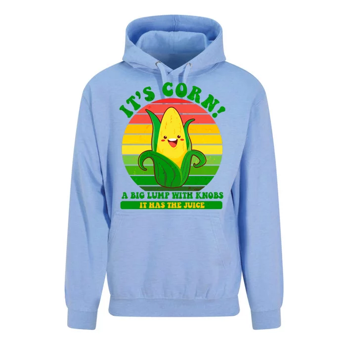 Retro Vintage It's Corn A Lump With Knobs Unisex Surf Hoodie