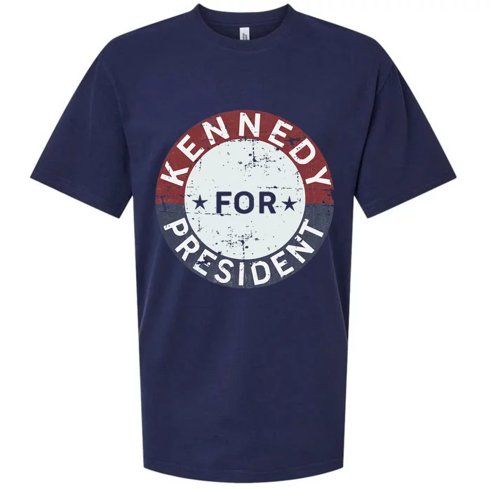 RFK Vintage kennedy for president JFK American Sueded Cloud Jersey T-Shirt