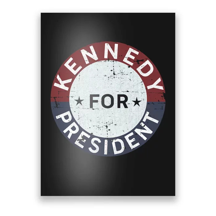 RFK Vintage Kennedy For President JFK American Poster