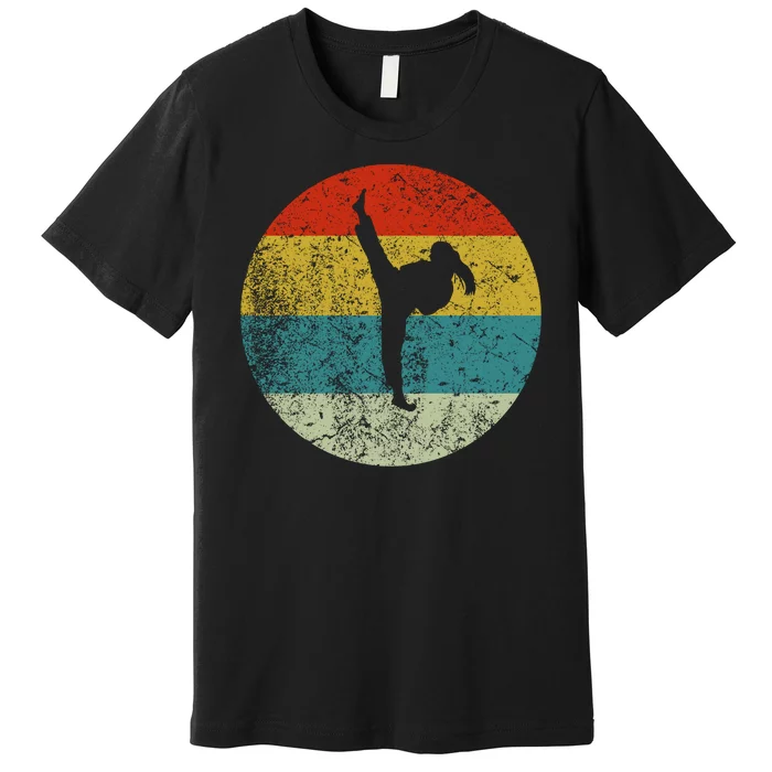 Retro Vintage Karate Premium T-Shirt