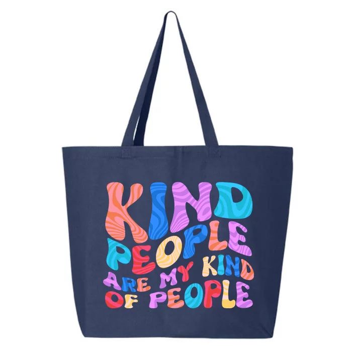 Retro Vintage Kind People Are My Kind Of People 25L Jumbo Tote