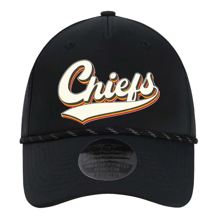 Retro Chiefs Fan Logo Performance The Dyno Cap