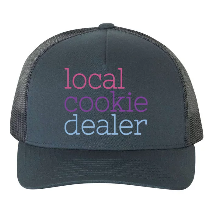 Retro Vintage Local Cookie Dealer Funny Baking Cookie Lover Yupoong Adult 5-Panel Trucker Hat