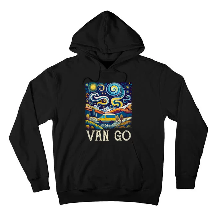 Retro Van Life Vintage Van Dwellers Vanlife Nomads Tall Hoodie