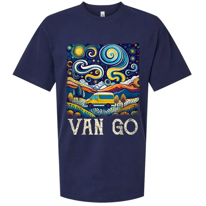 Retro Van Life Vintage Van Dwellers Vanlife Nomads Sueded Cloud Jersey T-Shirt