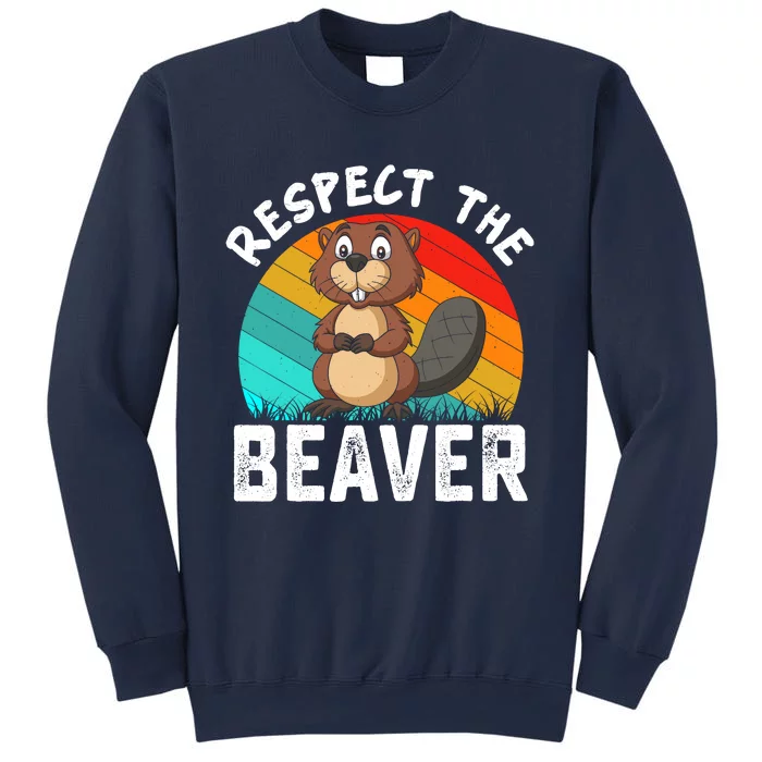 Retro Vintage Love Beavers Sweatshirt