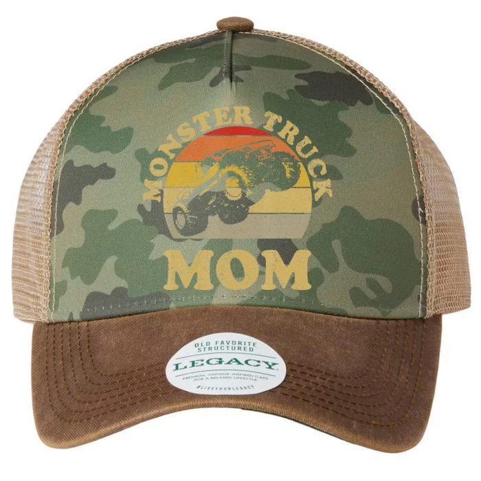 Retro Vintage Monster Truck Mom Legacy Tie Dye Trucker Hat