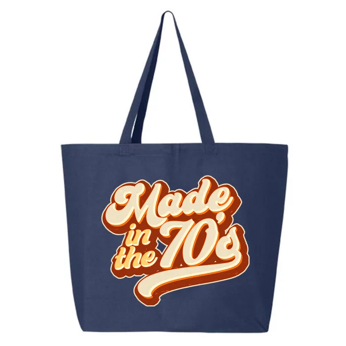 Retro Vintage Maded In The 70s 1970s 25L Jumbo Tote