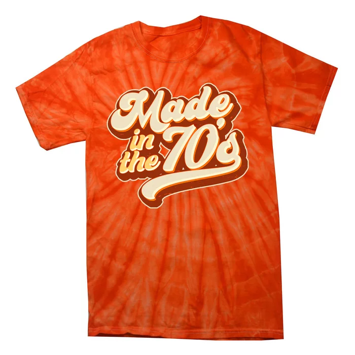 Retro Vintage Maded In The 70s 1970s Tie-Dye T-Shirt