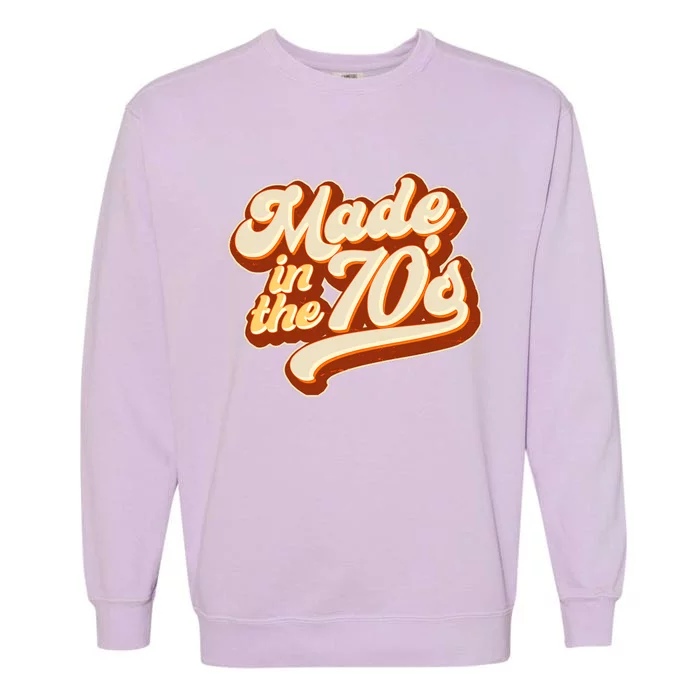 Retro Vintage Maded In The 70s 1970s Garment-Dyed Sweatshirt