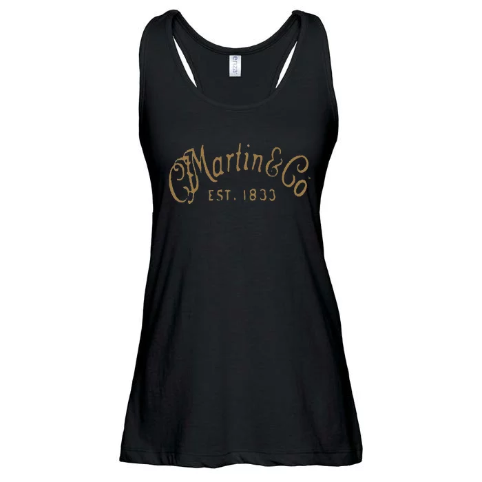 Retro Vintage Martin Guitars American Legend Ladies Essential Flowy Tank