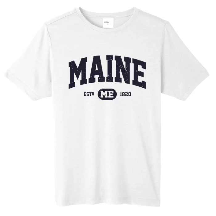 Retro Vintage Maine ChromaSoft Performance T-Shirt