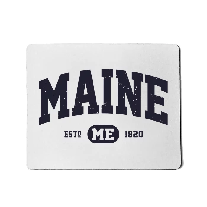 Retro Vintage Maine Mousepad