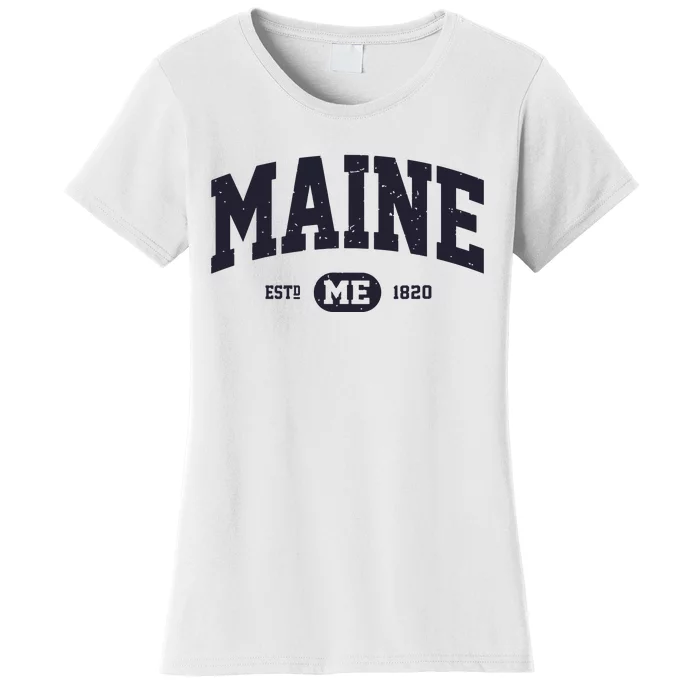 Retro Vintage Maine Women's T-Shirt