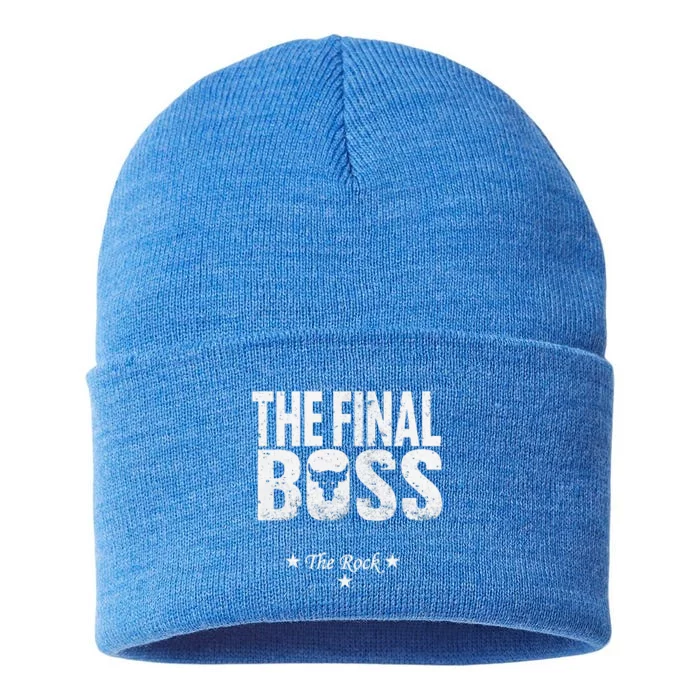 Rock Vintage Music Boss Final Sustainable Knit Beanie