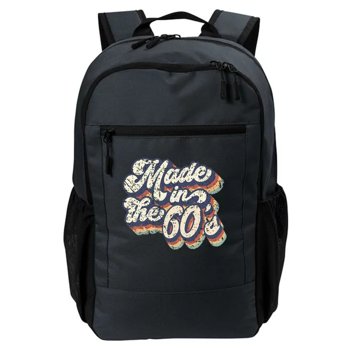 Retro Vintage Made In The 60s 1960s Born Birthday Day Gift Daily Commute Backpack