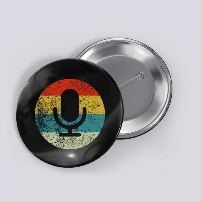 Retro Vintage Microphone Computer Icons Podcast Button