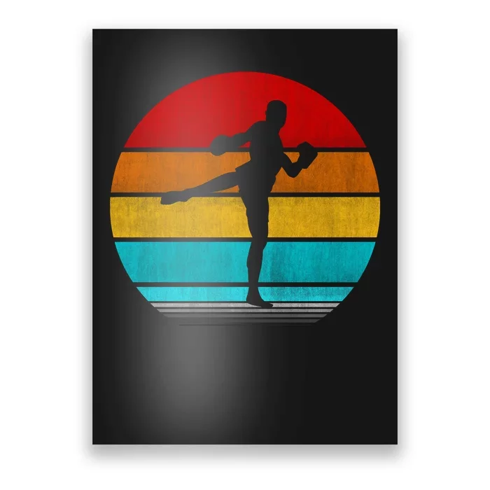 Retro Vintage Muay Thai Poster