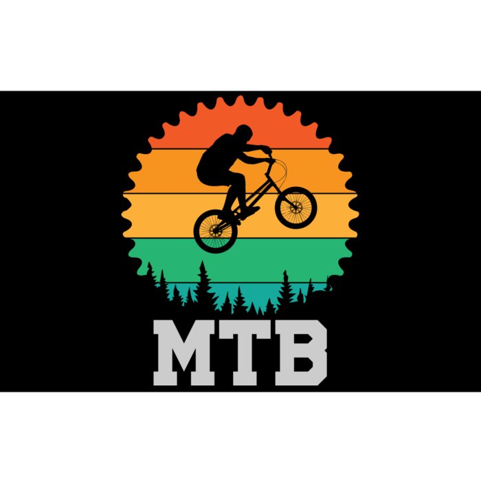 Retro Vintage MTB Gift For Mountain Bikers Gift Road Cyling Bumper Sticker