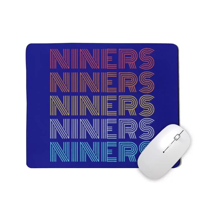 Retro Vintage Niners Mousepad