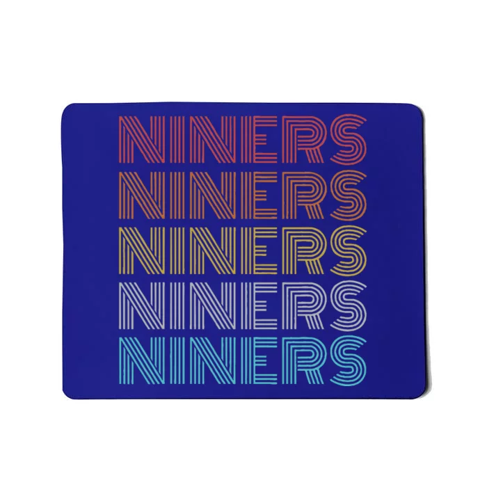 Retro Vintage Niners Mousepad