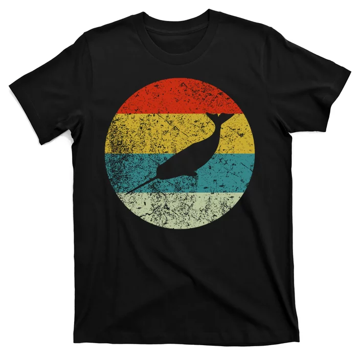 Retro Vintage Narwhal T-Shirt