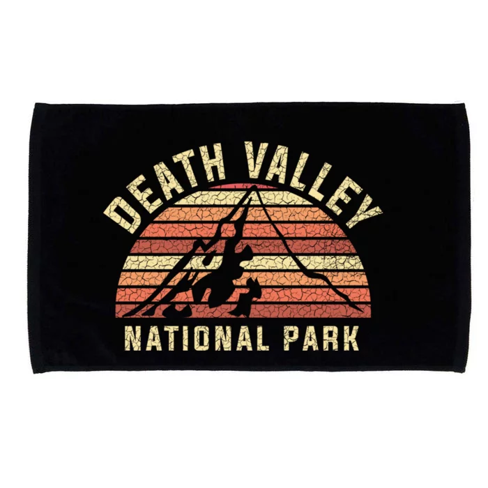 Retro Vintage National Park Gift Death Valley National Park Cute Gift Microfiber Hand Towel