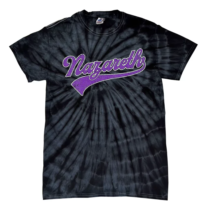 Retro Vintage N.A.Z.A.R.E.T.H. Name Tie-Dye T-Shirt