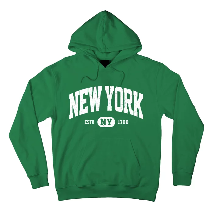 Retro Vintage New York Ny Hoodie