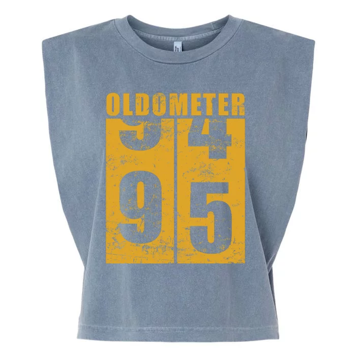 Retro Vintage Oldometer 95 Years Old Garment-Dyed Women's Muscle Tee