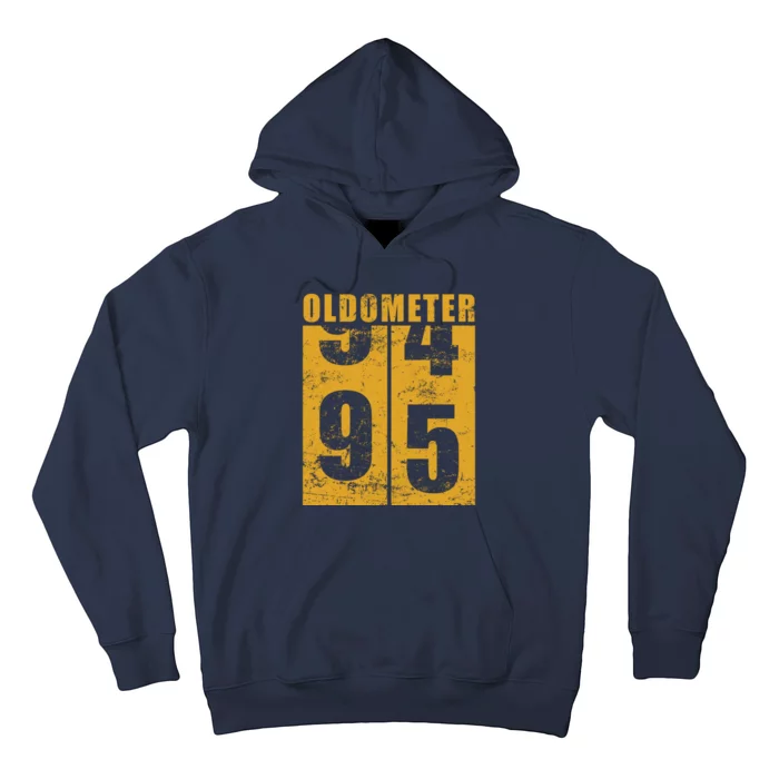 Retro Vintage Oldometer 95 Years Old Hoodie