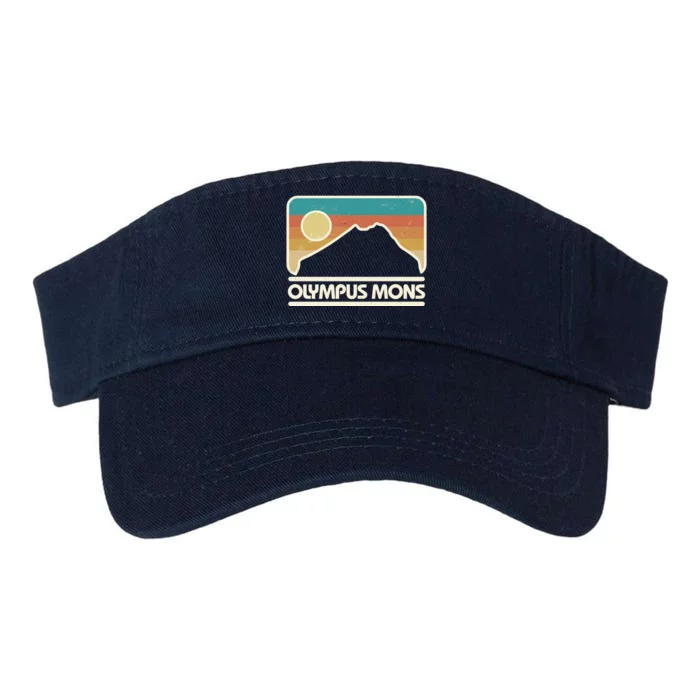 Retro Vintage Olympus Mons Mars Volcano Valucap Bio-Washed Visor