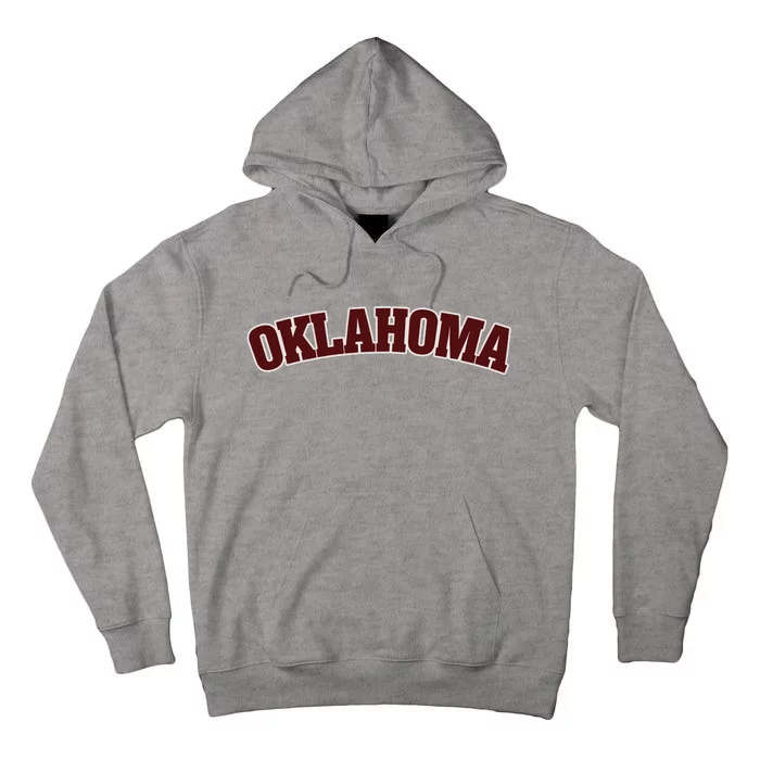 Retro Vintage Oklahoma Souvenir Gift Of Oklahoma Tall Hoodie