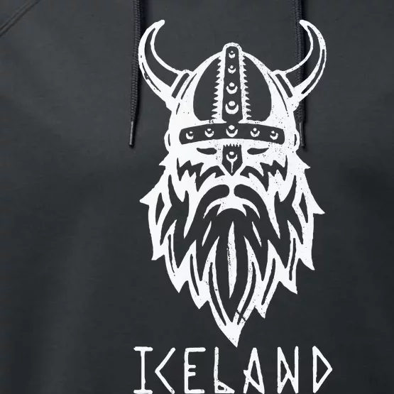 Runic Viking Of Iceland Performance Fleece Hoodie