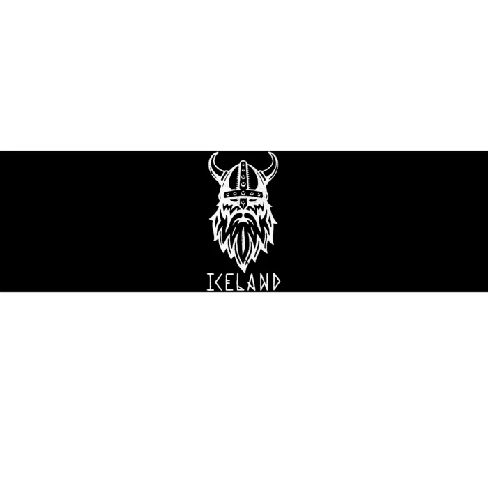 Runic Viking Of Iceland Bumper Sticker