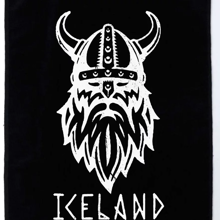 Runic Viking Of Iceland Platinum Collection Golf Towel