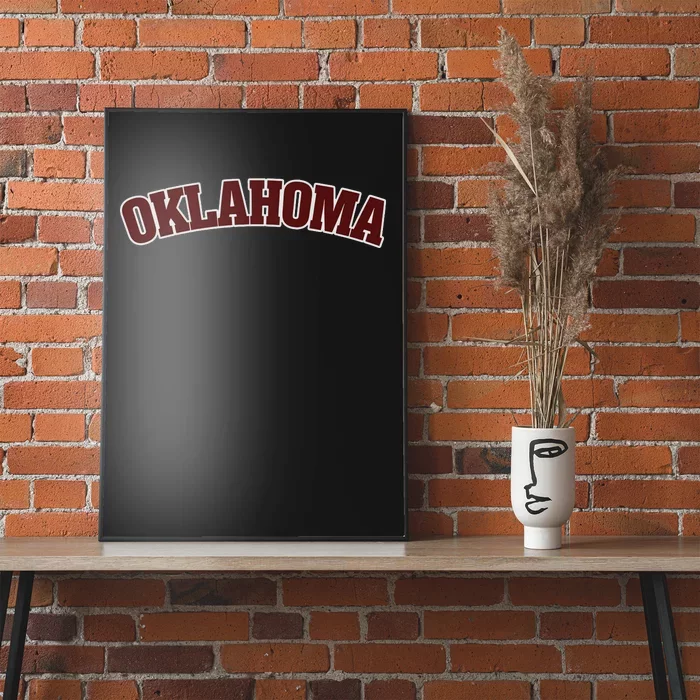 Retro Vintage Oklahoma Souvenir Gift Of Oklahoma Poster