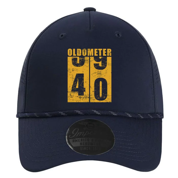 Retro Vintage Oldometer 40 Years Old Performance The Dyno Cap