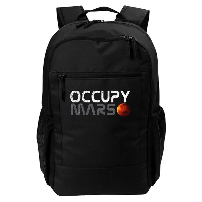 Retro Vintage Occupy Mars Space Explorer Gift Daily Commute Backpack