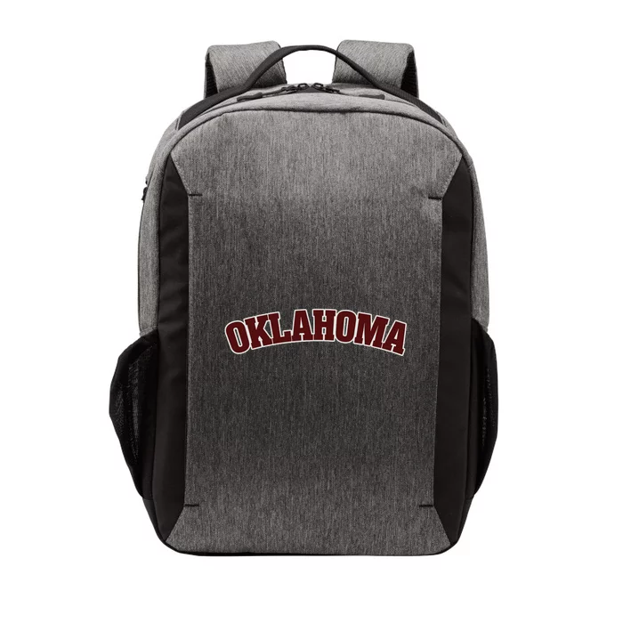 Retro Vintage Oklahoma Souvenir Gift Of Oklahoma Vector Backpack