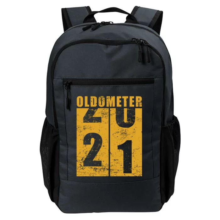 Retro Vintage Oldometer 21 Years Old Daily Commute Backpack