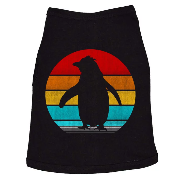 Retro Vintage Penguin Doggie Tank