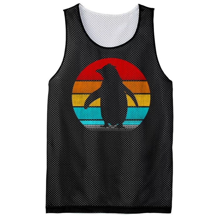 Retro Vintage Penguin Mesh Reversible Basketball Jersey Tank